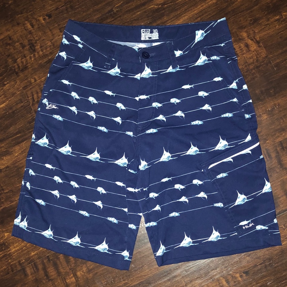 Huk Performance Shorts “KC Scott Collection” NWOT